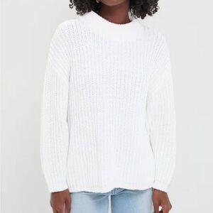POMANDER PLACE Tuckernuck White Cotton Casper Sweater